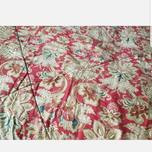 Ralph Lauren Home Bedding Vintage Ralph Lauren Red Jardiniere